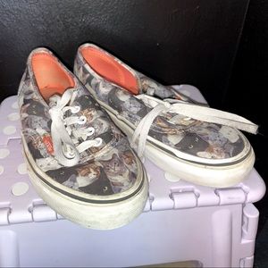 Cat print vans!